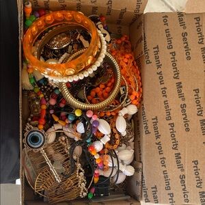 Colorful Jewelry Assortment Box